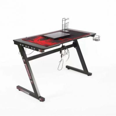 Z Shape gaming desk can custom color and shape